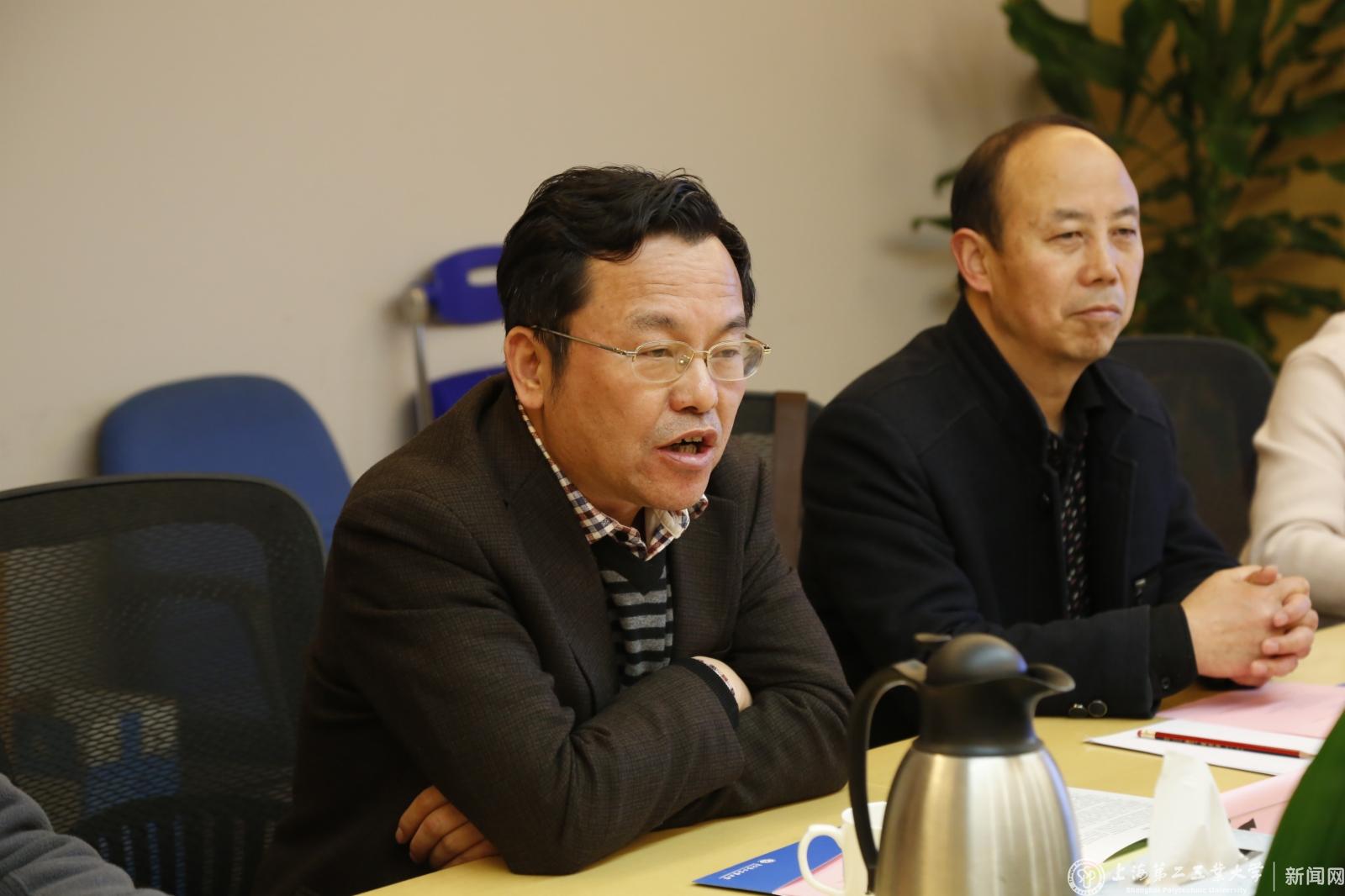何宁感谢二工大和俞涛校长的热情接待，对我校数十年来取得的办学成效和近期实施的多项改革举措表示赞赏。