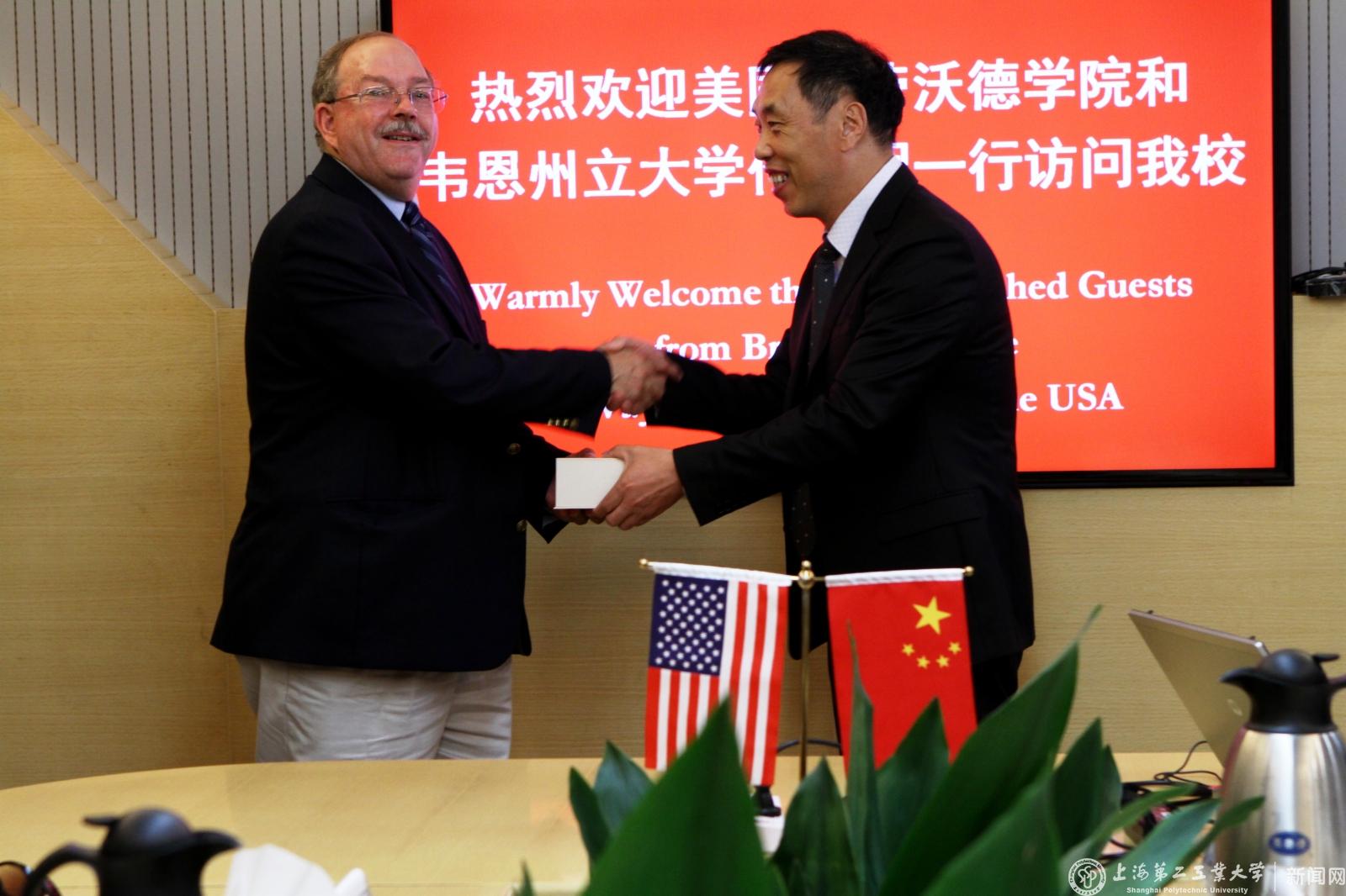 20150924 美国布劳沃德学院和韦恩州立大学代表访校